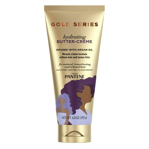 Pantene Gold Series Butter- Creme Hydrating 6.8oz Tube (Pack of 3)