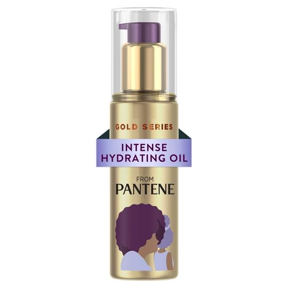 Pantene Gold Series Intense Hydrating Oil, All Hair Types, 3.2 fl oz