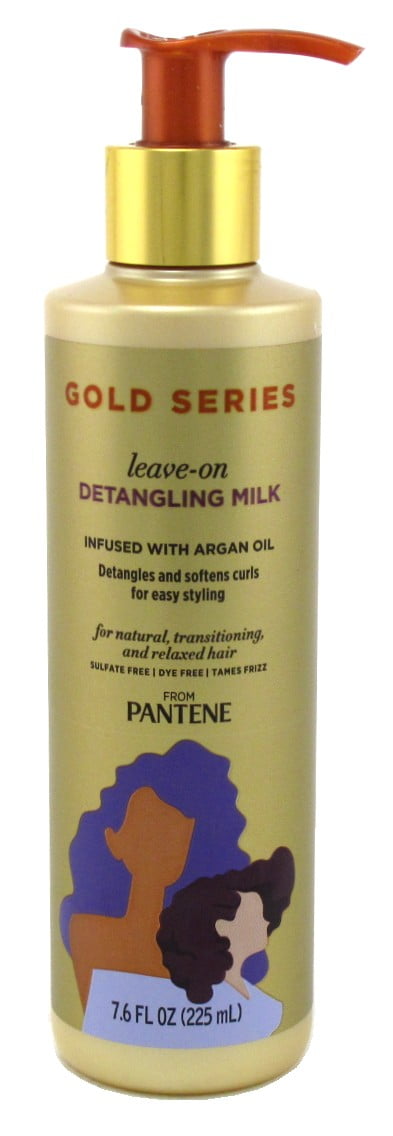 Pantene Gold Series Leave-In Detangling Milk 7.6oz (Pack of 3)
