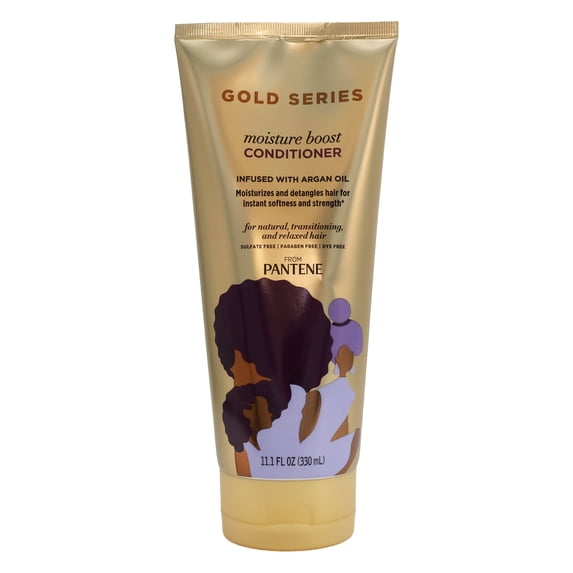 Pantene Gold Series Moisture Boost Conditioner, 11.1 Oz., Pack of 12