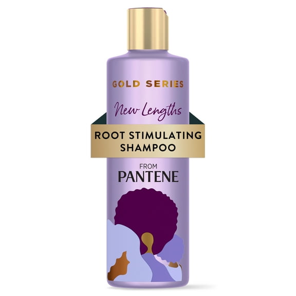 Pantene Gold Series New Length Root Stimulating Shampoo, 8.5 fl oz