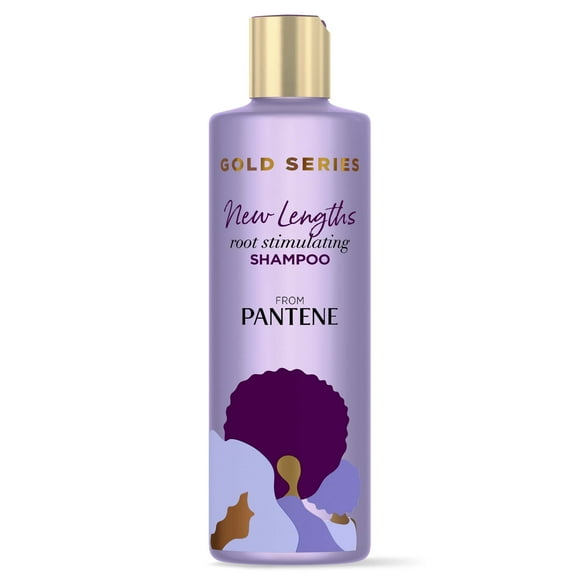 Pantene Gold Series New Length Root Stimulating Shampoo, 8.5 fl oz