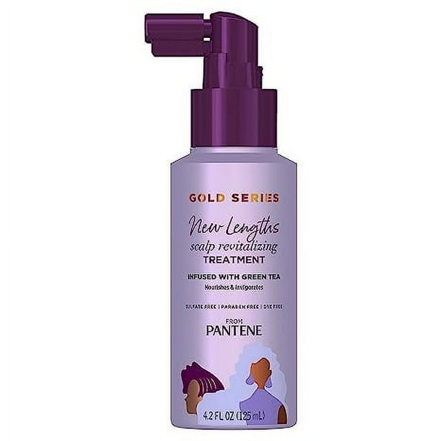Pantene Gold Series New Lengths Scalp Revitalizing Treatment 4.2 Oz, 2 Pack
