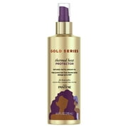 Pantene Gold Series Thermal Heat Protector, for Curly Hair Types, 6.4 fl oz