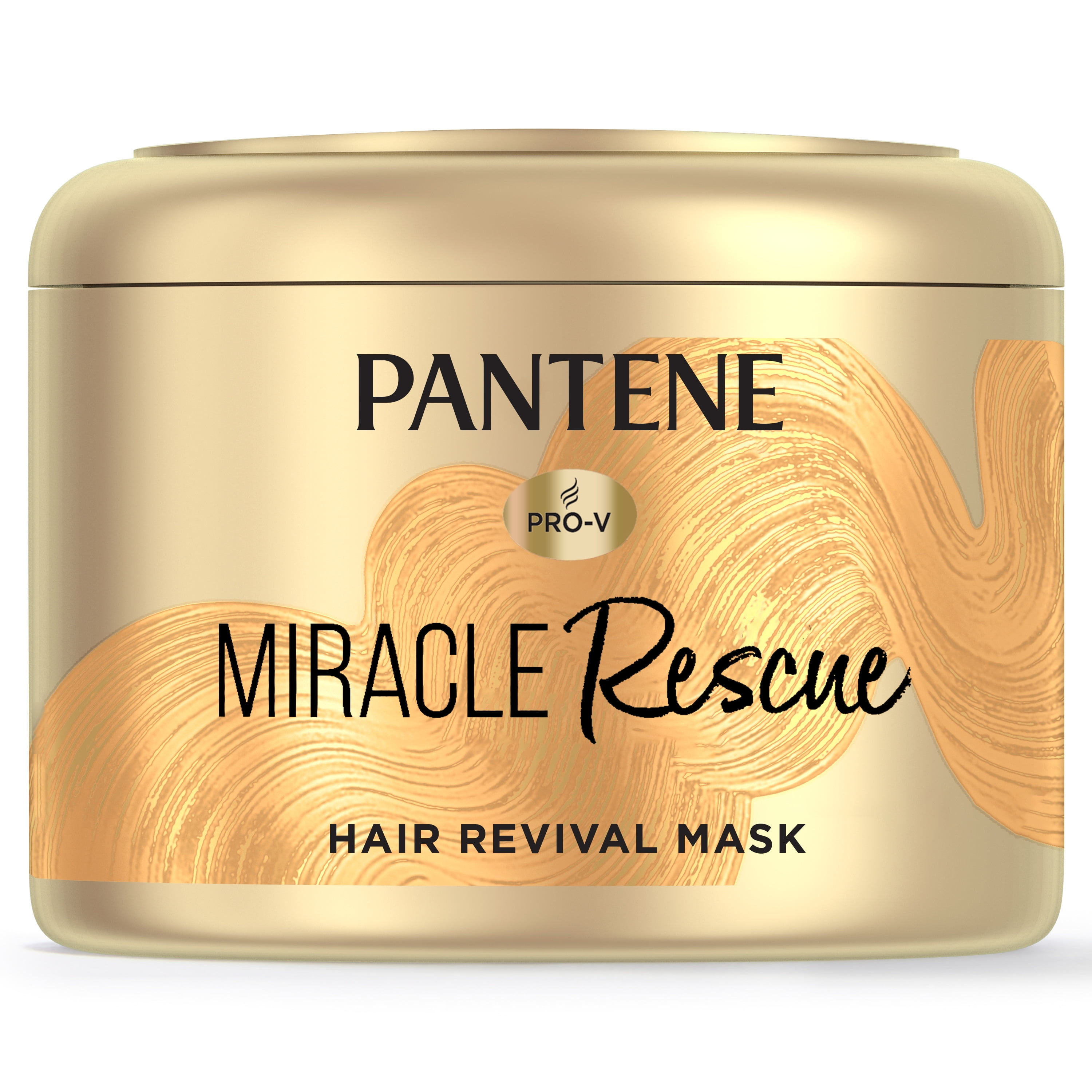 Pantene Hair Mask, Deep Conditioning Hair Mask for Dry Damaged Hair, Miracle Rescue, 6.4 oz -