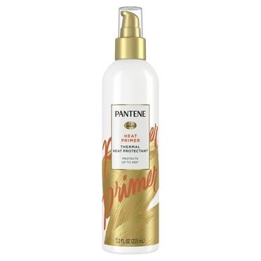 Pantene Heat Primer Thermal Heat Protectant, Protects Up to 450 Degrees, 7.2 oz