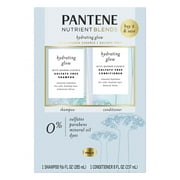 Pantene Hydrating Glow, Sulfate-free Shampoo and Conditioner Pack, with Baobab Essence
