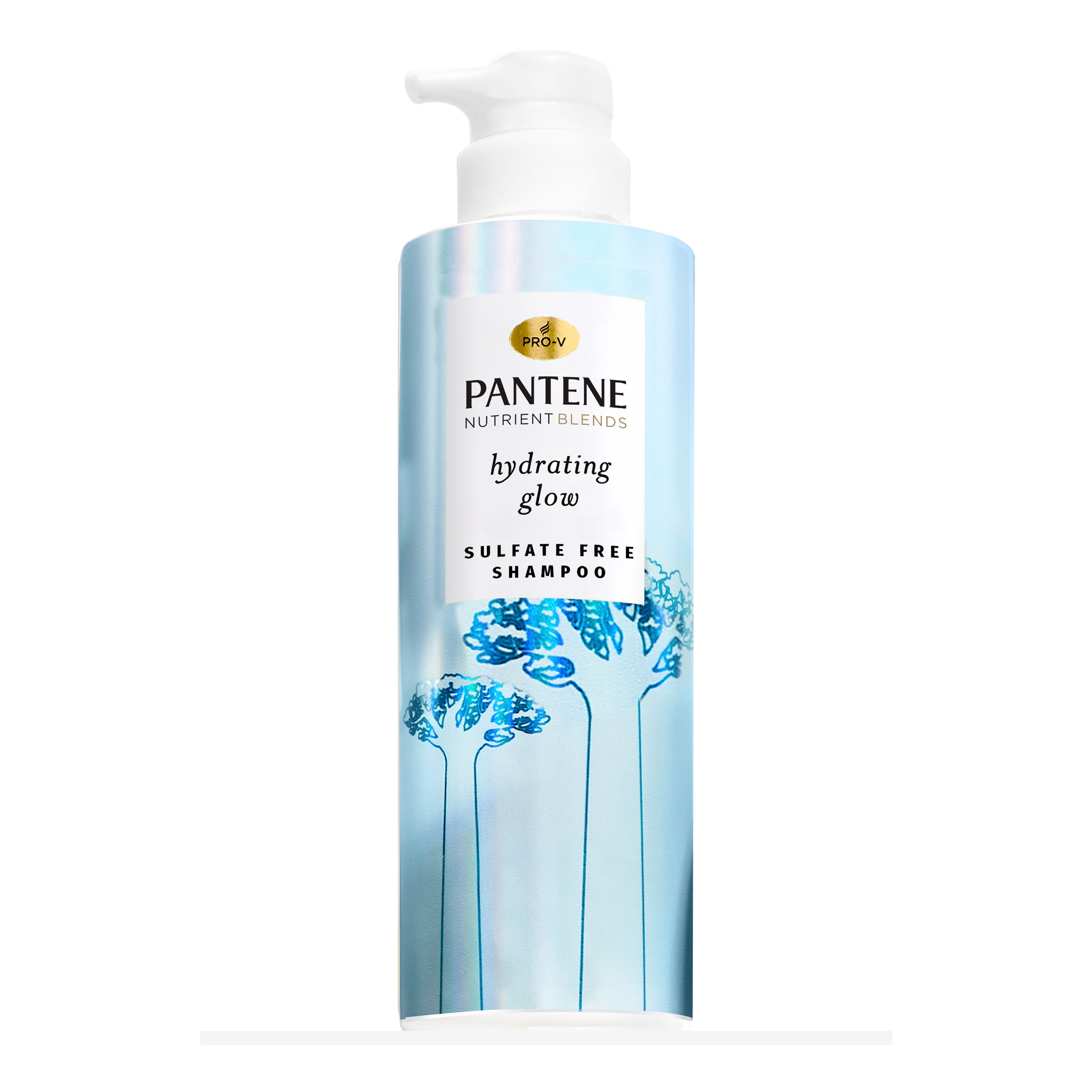 Påvirke klodset Medicin Pantene Nutrient Blends Hydrating Glow Shampoo with Baobab Essence, Sulfate  Free, 14.8 oz - Walmart.com