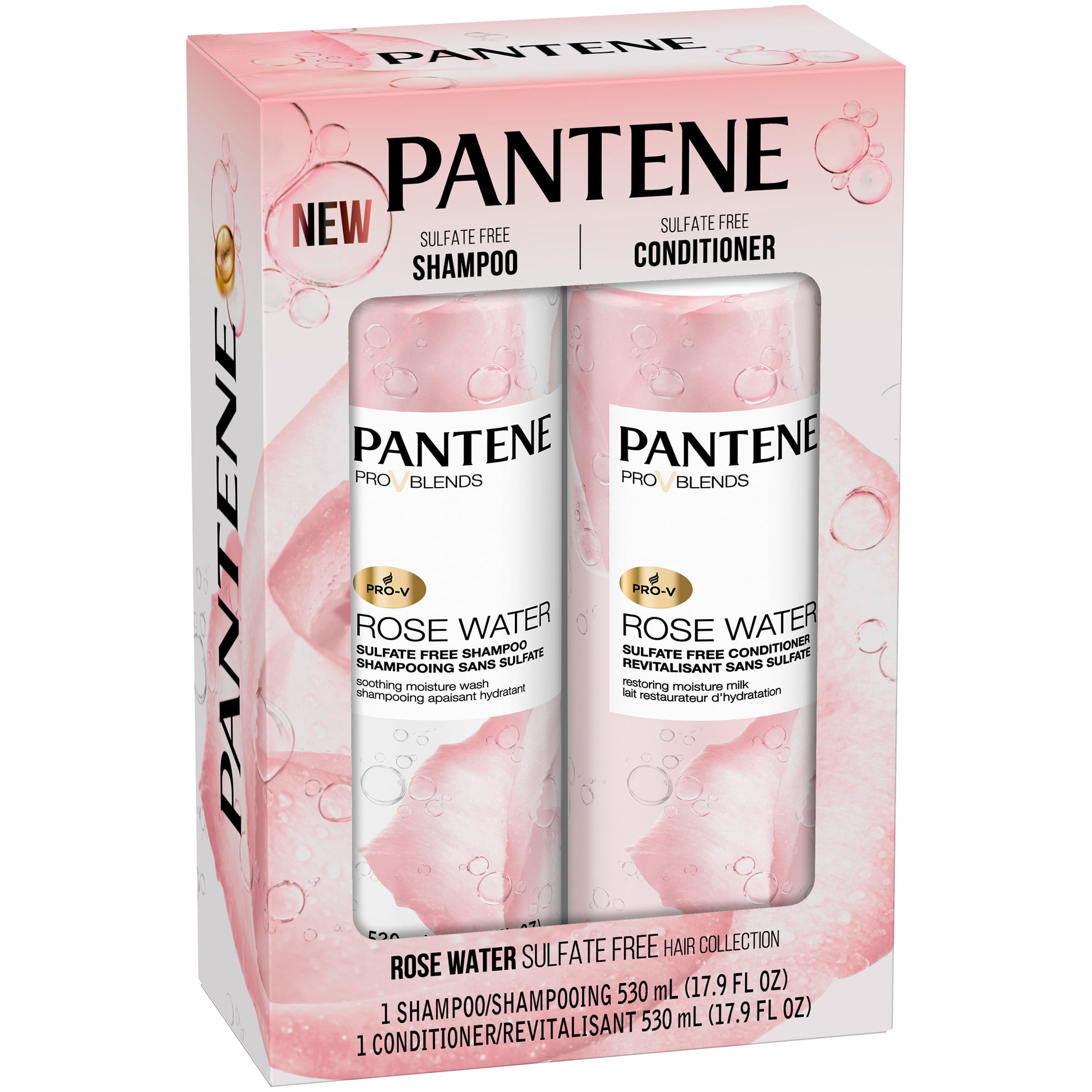 Pantene ProV Blends Rose Water SulfateFree Soothing Shampoo and