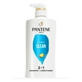 thumbnail image 1 of Pantene Pro-V Classic Clean 2in1 Shampoo and Conditioner, All Hair Types, 17.9 fl oz, 1 of 8