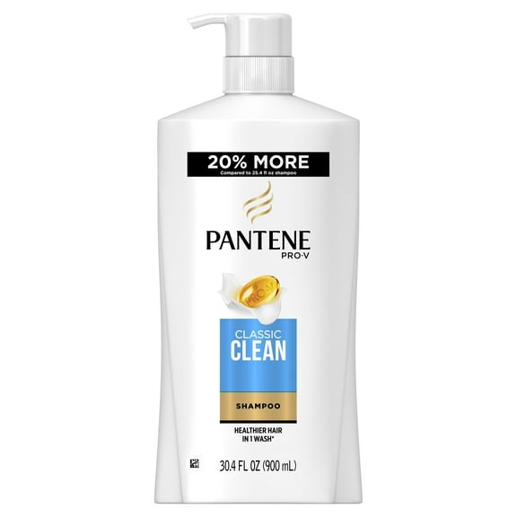 Pantene Pro-V Classic Clean Moisturizing Daily Shampoo, 30.4 fl oz
