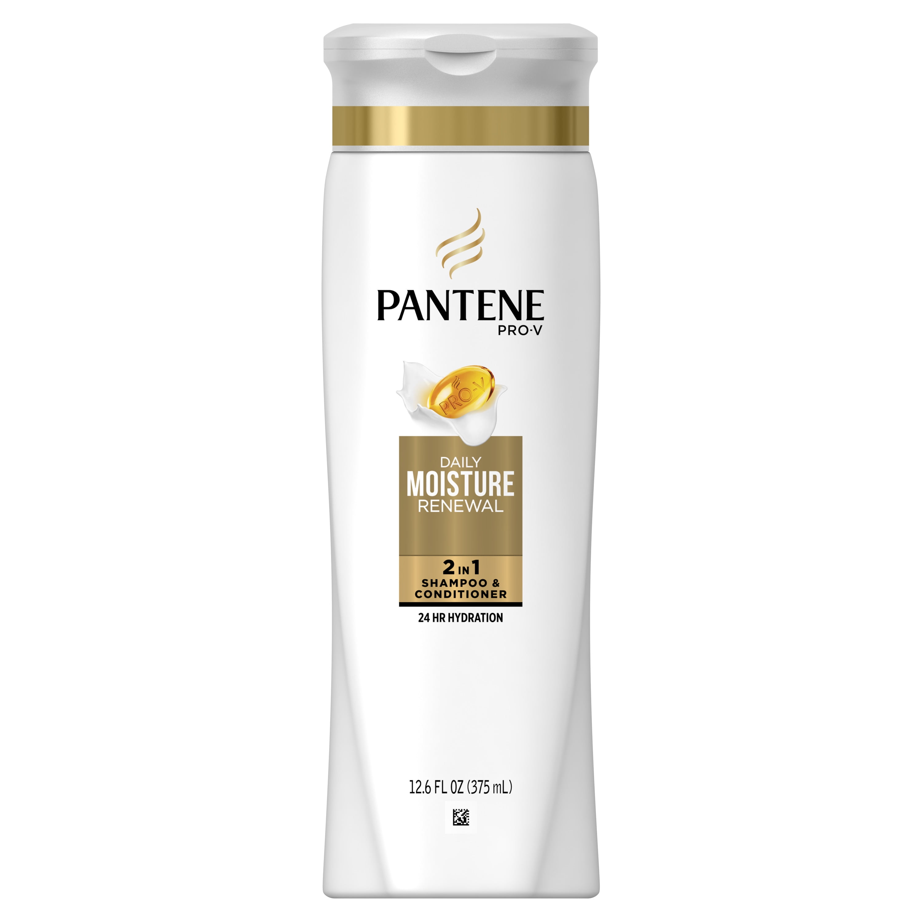 Pantene Pro-V Daily Moisture Renewal 2 in 1 Shampoo & Conditioner, 12.6 fl oz