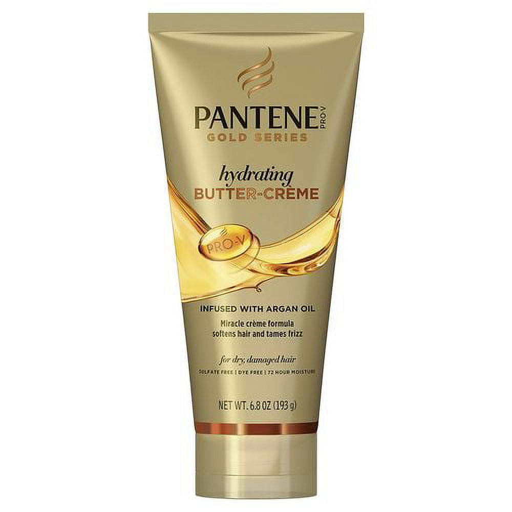 Pantene Pro V Gold Series Hydrating Butter Cream, 6.8 Oz, 3 Pack