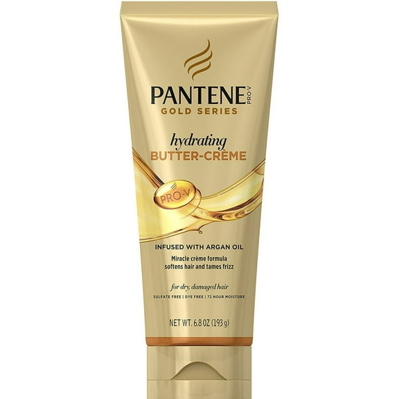 Pantene Pro-V Gold Series Hydrating Butter-Creme 6.8 oz (Pack of 2)