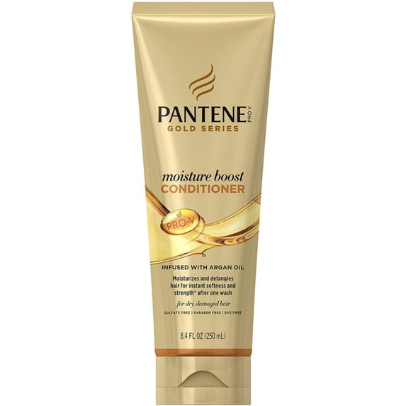 Pantene Pro-V Gold Series Moisture Boost Conditioner 8.4 oz (Pack of 3)