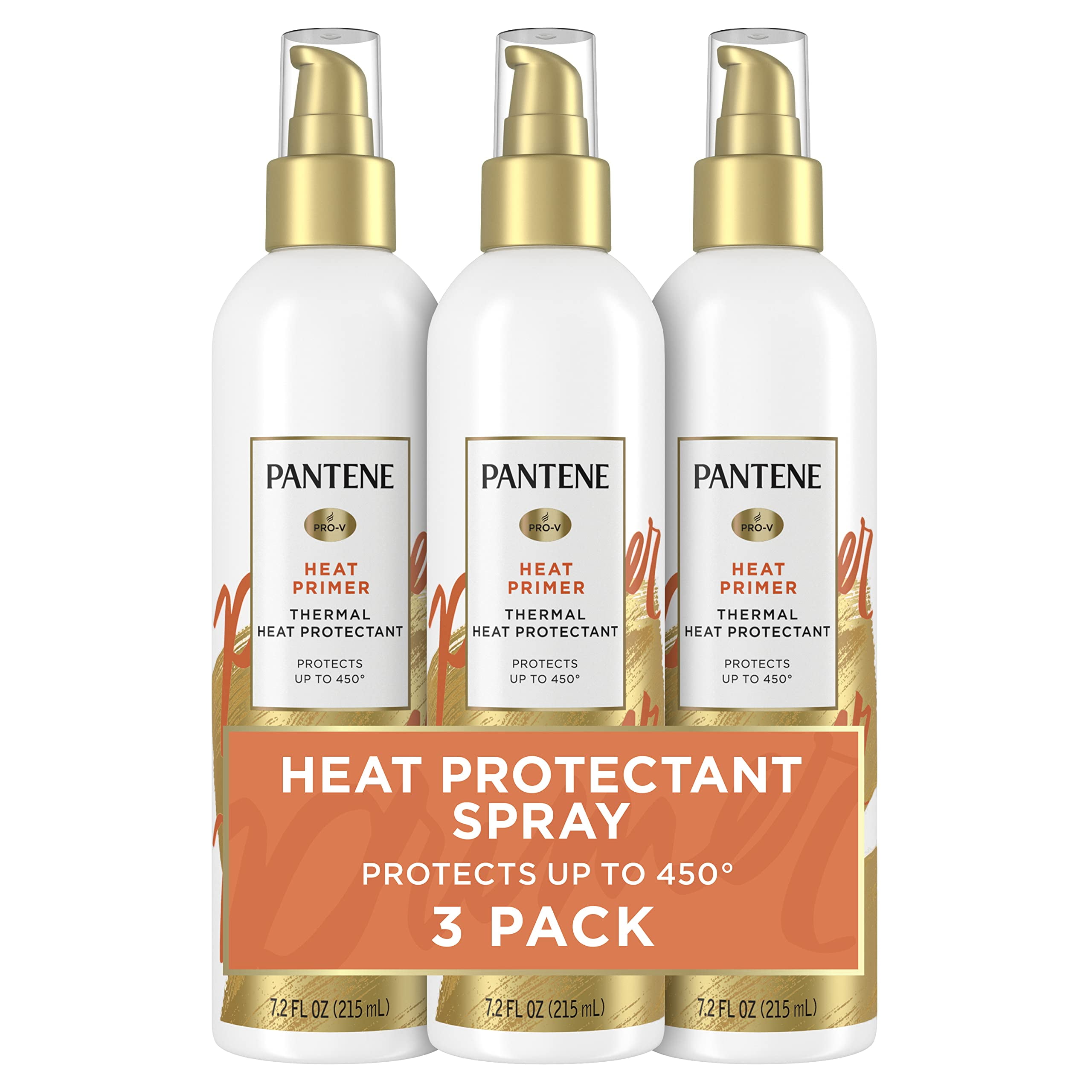 Pantene ProV Heat Protectant Spray, Thermal Heat Primer For Hair, Pack