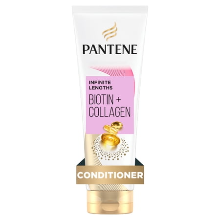 Pantene Pro-V Conditioner Miracle Infinite Lengths Biotin + Collagen 1 Minute Miracle, 10.9 fl oz