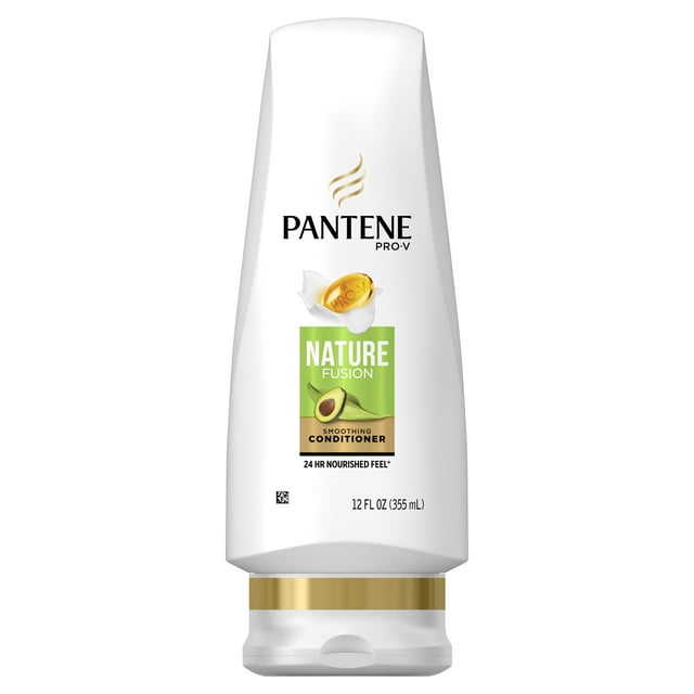 Pantene Pro-V Nature Fusion Smoothing Conditioner with Avocado Oil, 12.0 fl oz