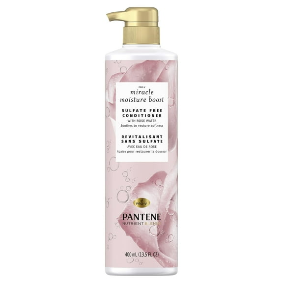Pantene Pro-V Nutrient Blends Hair Conditioner With Rose Water, 13.5 Oz, 2 Pack