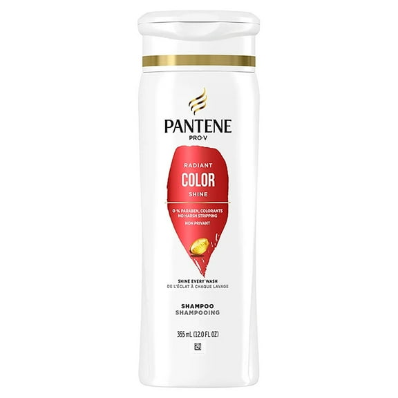 Pantene Pro-V Radiant Color Shine Shampoo, 12 Oz, 6 Pack