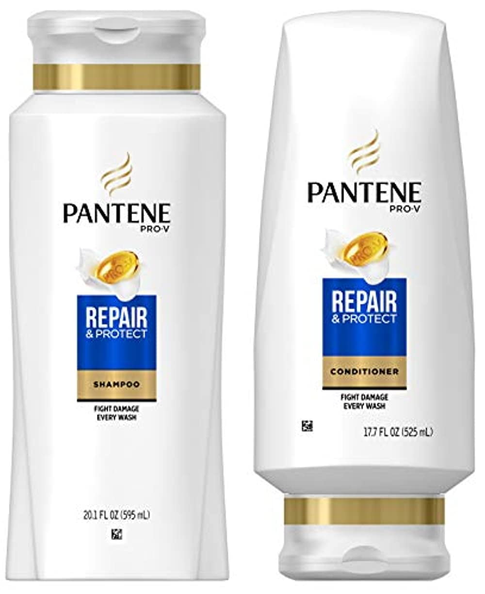 Pantene Pro-V Repair and Protect Shampoo for Damaged Hair, 20.1 fl oz