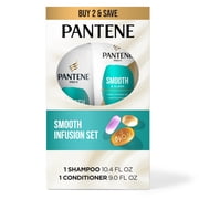 Pantene Pro-V Smooth & Sleek Shampoo and Conditioner Set