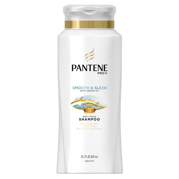 Pantene Pro-V Smooth and Sleek Shampoo, 21.1 fl oz - Smoothing Shampoo