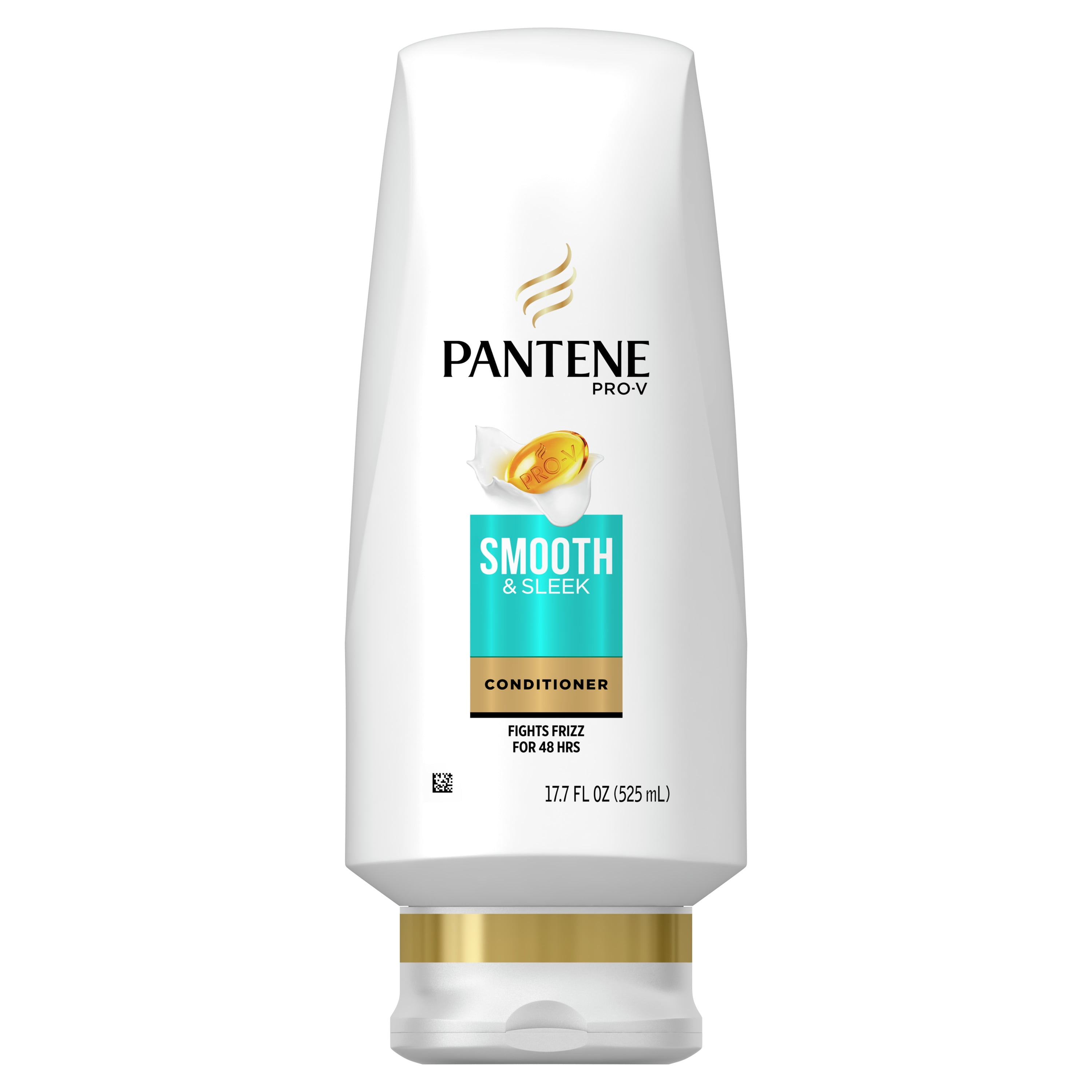 Pantene Pro-V Smooth and Sleek nourishing Moisturizing Daily Conditioner with Argan Oil & Avocado Oil, 17.7 fl oz