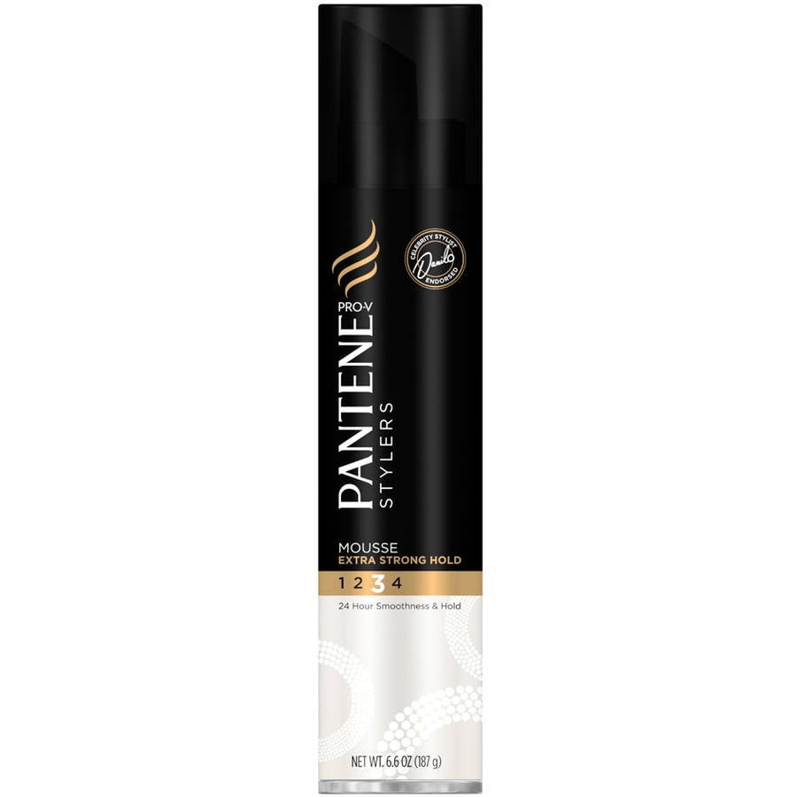 Pantene Pro-V Stylers Mousse Extra Strong Hold, 6.6 Oz. - Walmart.com