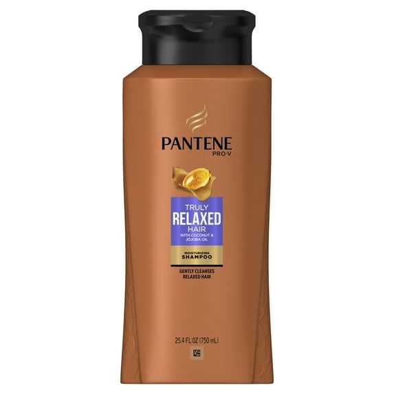 Pantene Pro-V Truly Relaxed Shampoo, Moisturizing, 25.4 Fl Oz