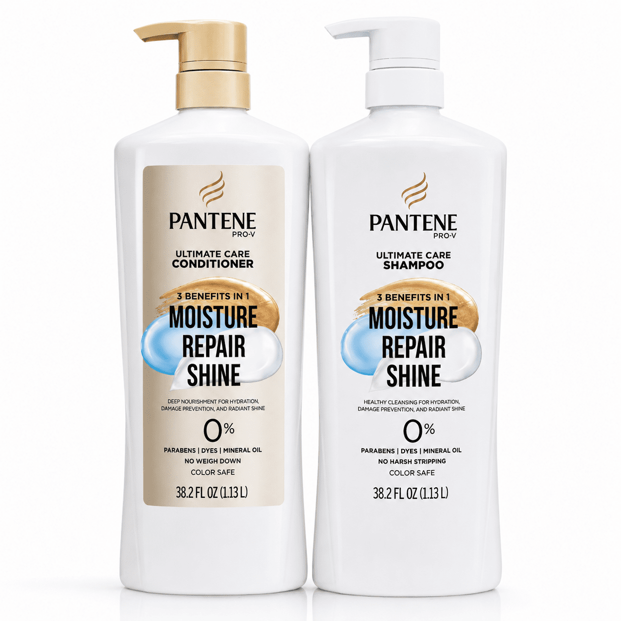 Pantene Pro-V Ultimate Care Shampoo & Conditioner Set, Moisture