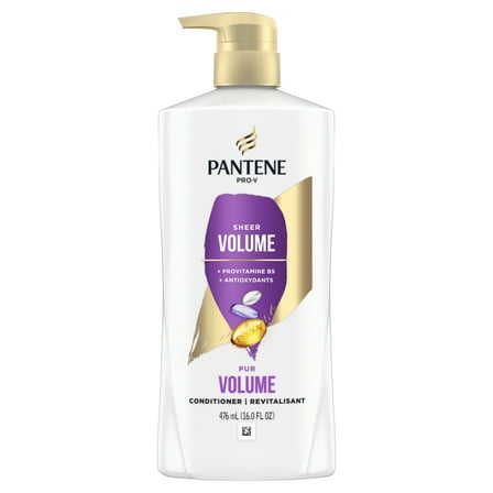 (2 pack) Pantene Pro-V Volume and Body Conditioner, Volumizing, 16.0oz