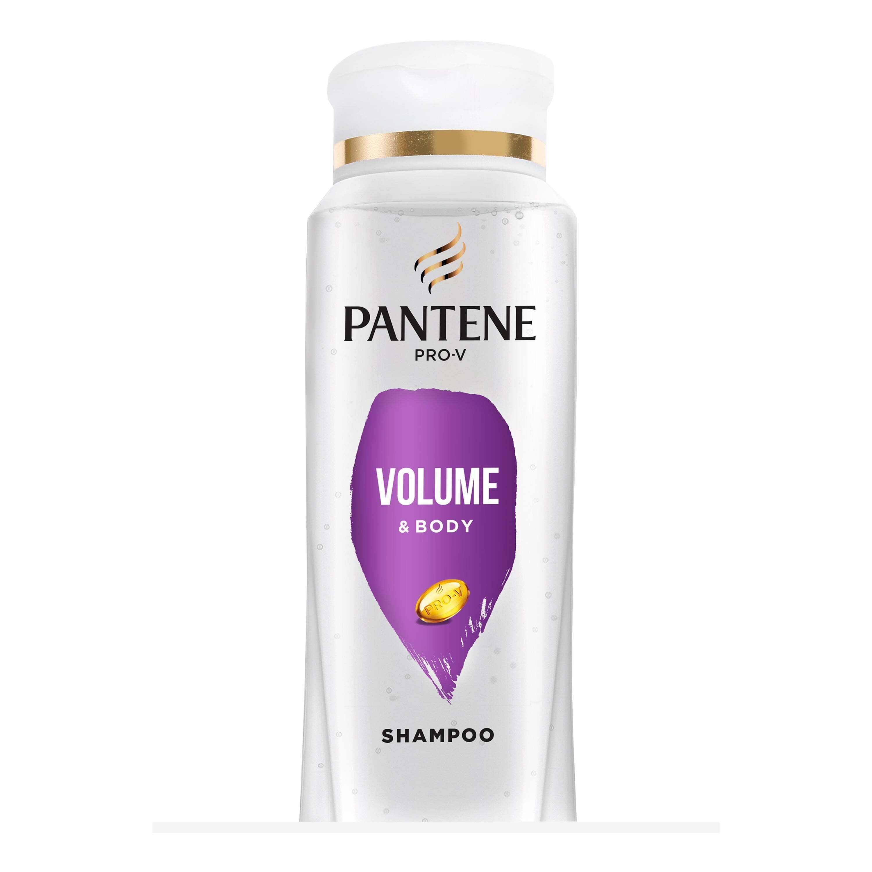 Pantene Pro-V Volume and Body Shampoo, All Hair Types, 10.4 fl oz