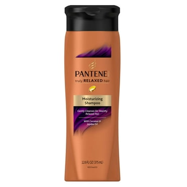 Pantene Relaxed Fortifying Shampoo with Coconut & Jojoba Oil for Relaxed Hair, 12.6 fl oz