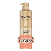 Pantene Abundant & Strong Shampoo, Strengthens Scalps Hold on Hair Roots, 13.5 fl oz