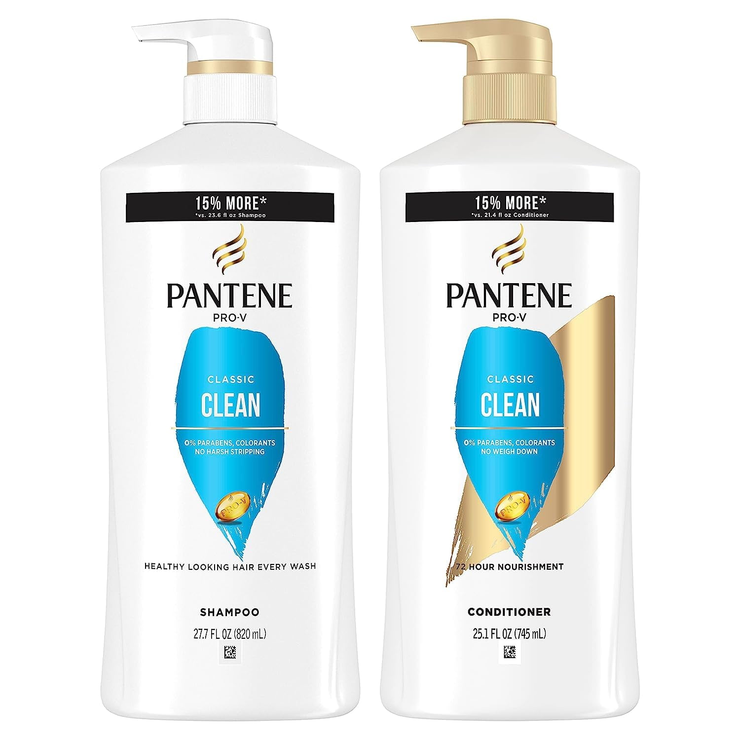 Pantene Shampoo, Conditioner And Hair Treatment Set, Classic Clean