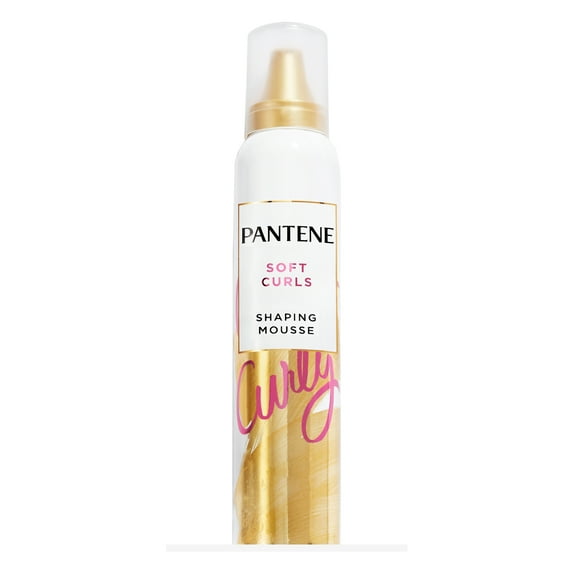 Pantene Soft Curls Shaping Mousse, Boosts and Defines Curls, 6.6 oz