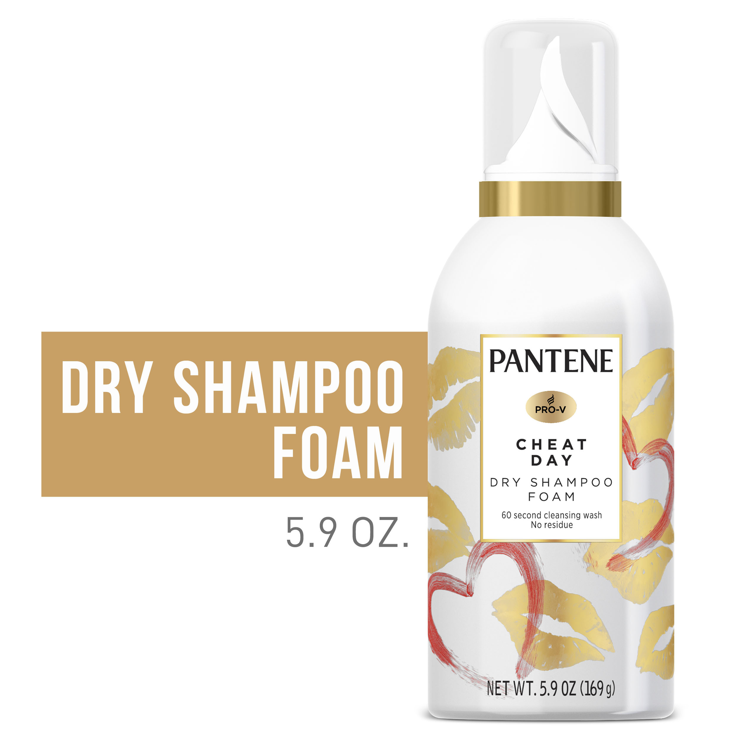 Pantene Sulfate Free Cheat Day Dry Shampoo Foam, 5.9 oz - image 1 of 9