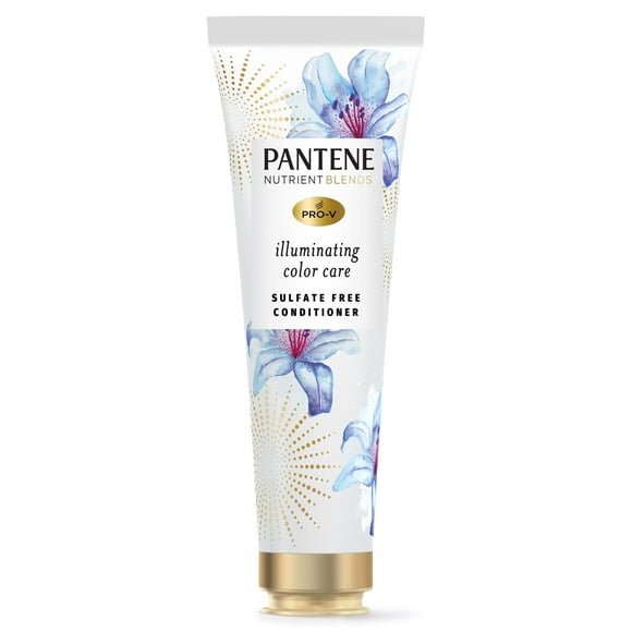 Pantene Sulfate Free Conditioner, Illuminating Conditioner with Biotin, Color Safe, 8.0 fl oz