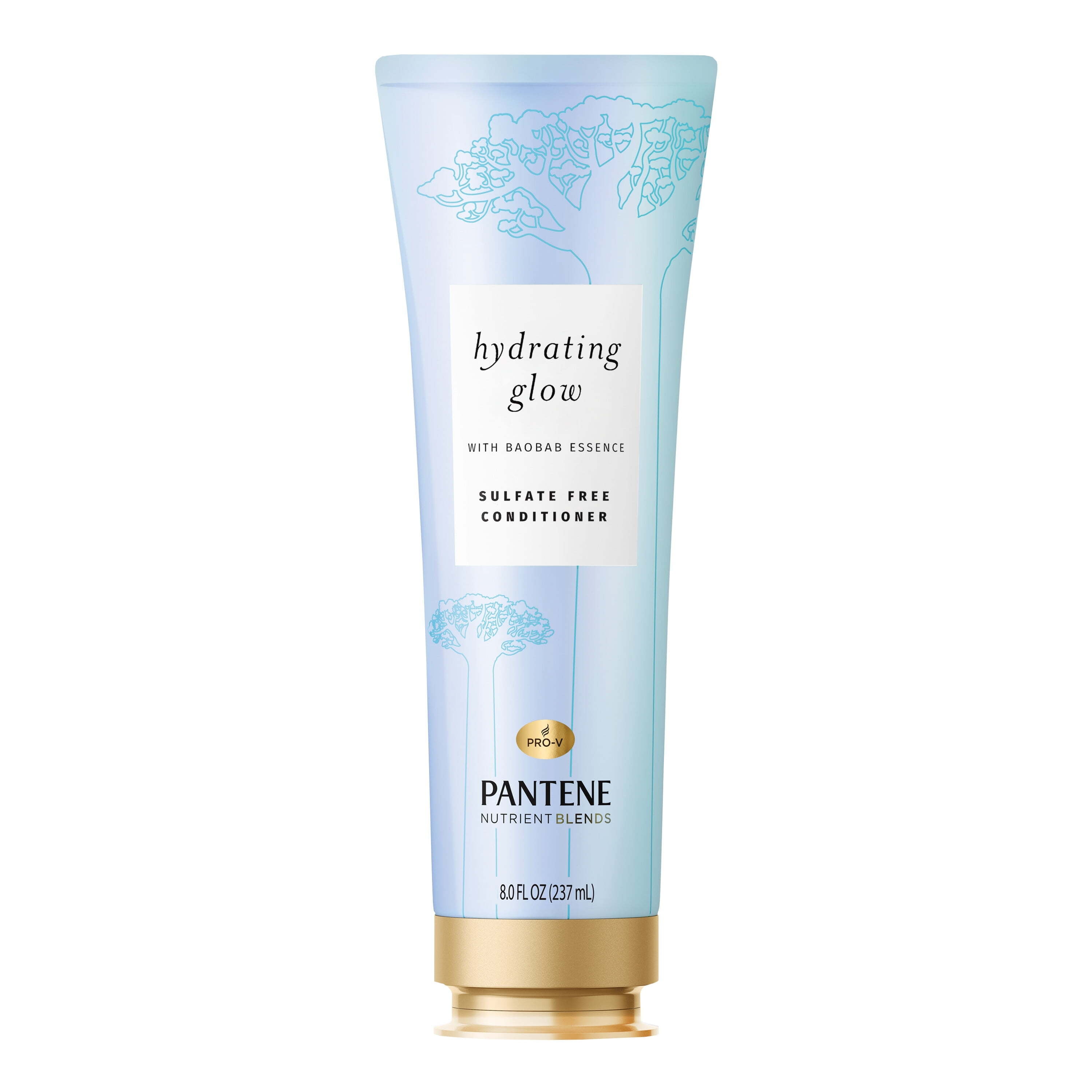 Pantene SulfateFree Conditioner, Nutrient Blends, Baobab Essence, For ColorTreated Hair, 8.0 fl oz  (图1)