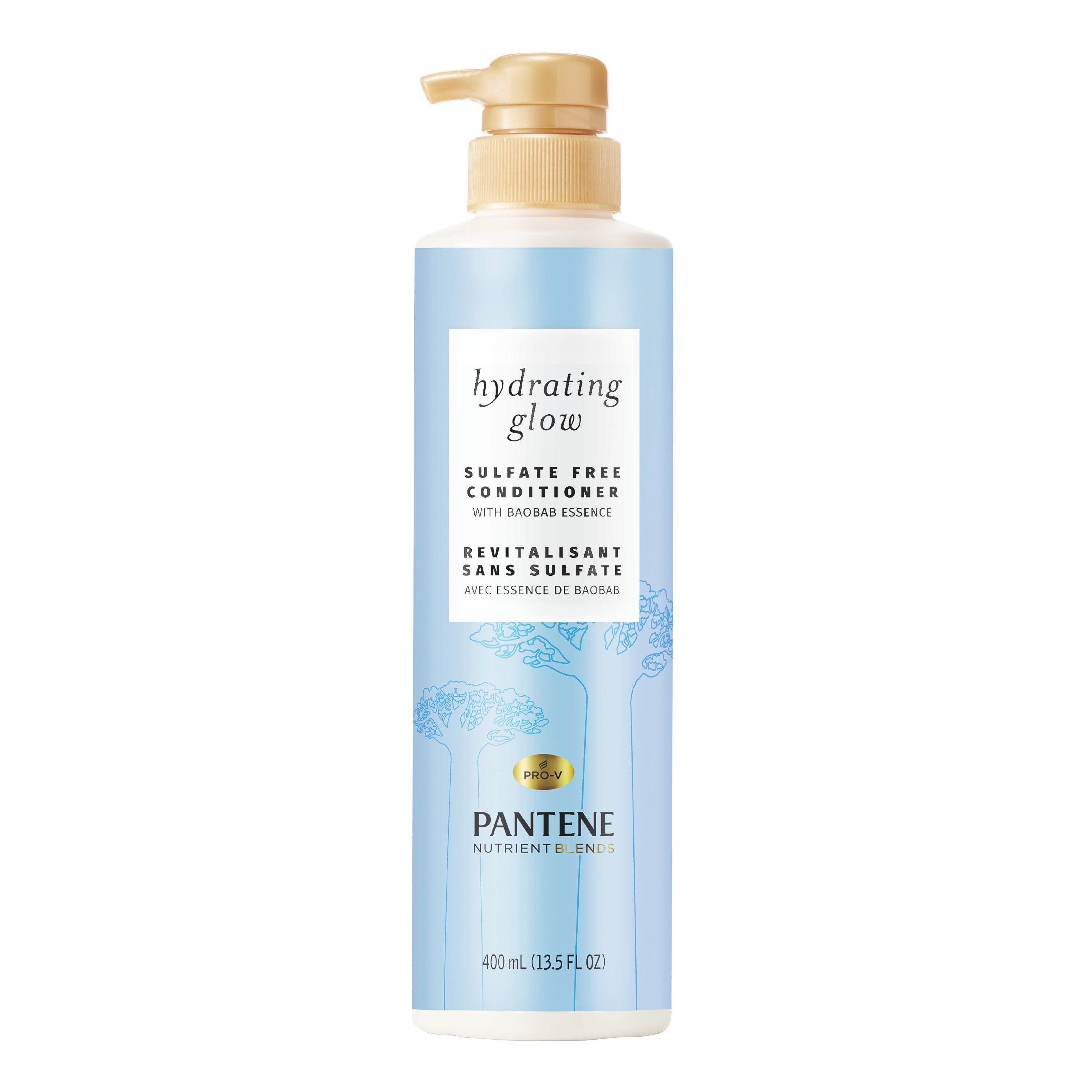 Pantene Sulfate Free Conditioner with Baobab Essence, Color Safe, Nutrient Blends, 13.5 oz  (图1) Pantene Sulfate Free Conditioner with Baobab Essence, Color Safe, Nutrient Blends, 13.5 oz  (图1)