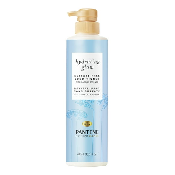 Pantene Sulfate Free Conditioner with Baobab Essence, Color Safe, Nutrient Blends, 13.5 oz