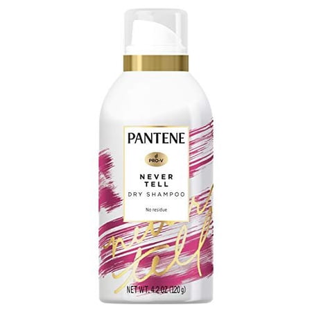 Pantene Sulfate-Free Never Tell Dry Shampoo Spray with Wild Mint & Melon, 4.2 oz