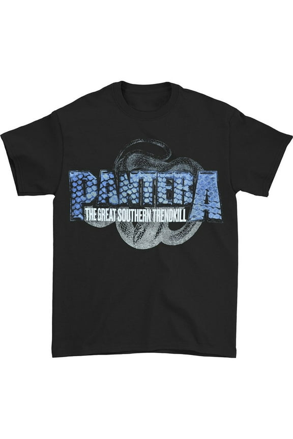 - Blue Snakeskin Mens T Shirt