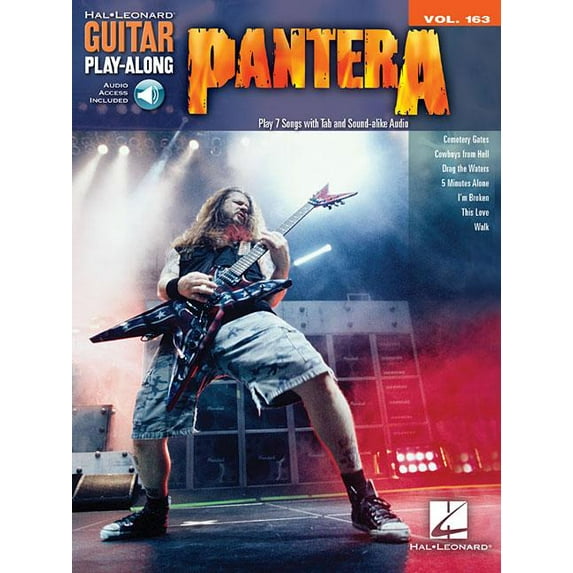 Pantera: Guitar Play-Along Vol. 163
