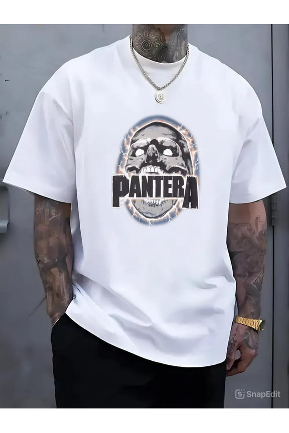 Pantera Heavy Metal Band Graphic Aesthetic T Shirt Phil Anselmo Dimebag Fan V40493, for men & women, up to size 5XL