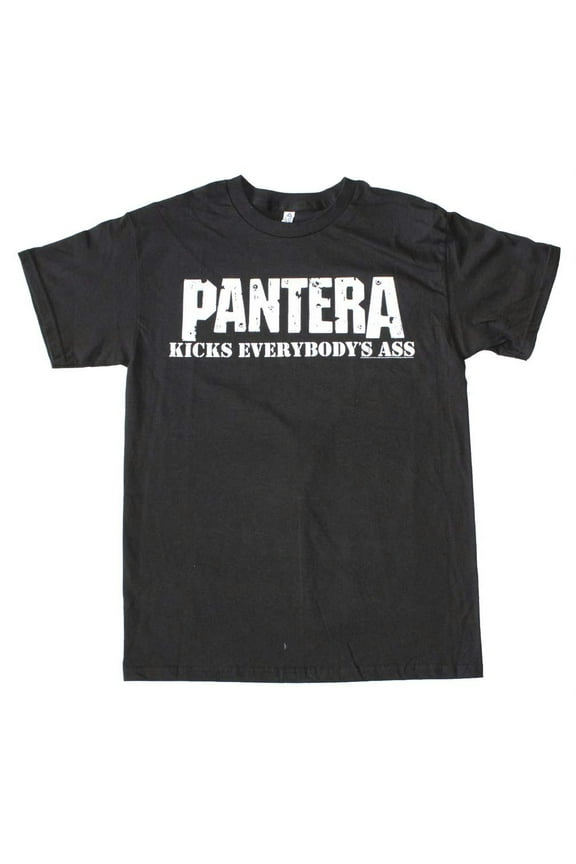 Pantera Kicks Everybody T-Shirt - Black - Small