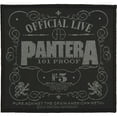 thumbnail image 1 of Pantera Men's 101% Proof Woven Patch Black, 1 of 1