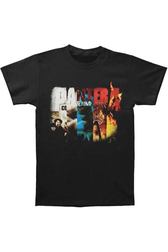 Pantera Men's Collage T-shirt Small Black