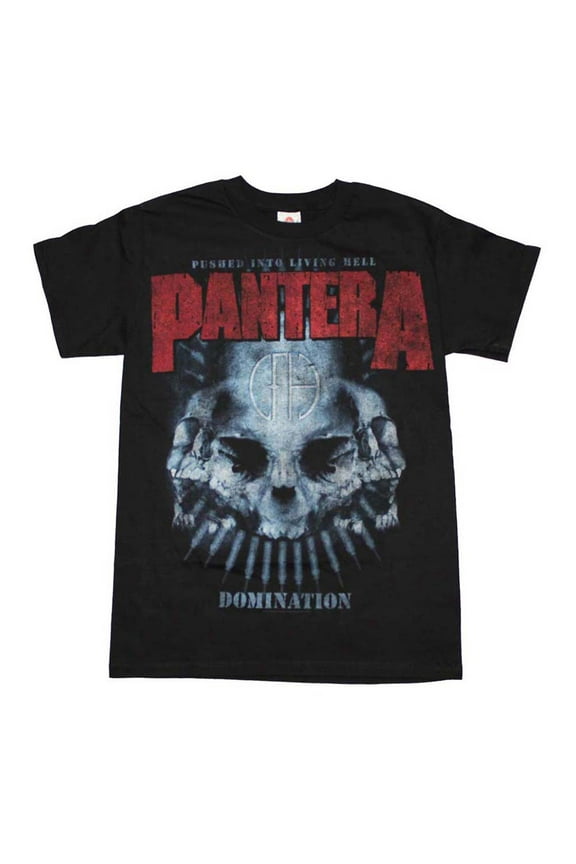 Men's Domination Distressed T-Shirt Large | Officially Licensed Merchandise